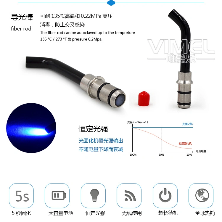 High Quality Dental Equipment Wireless LED Curing Light